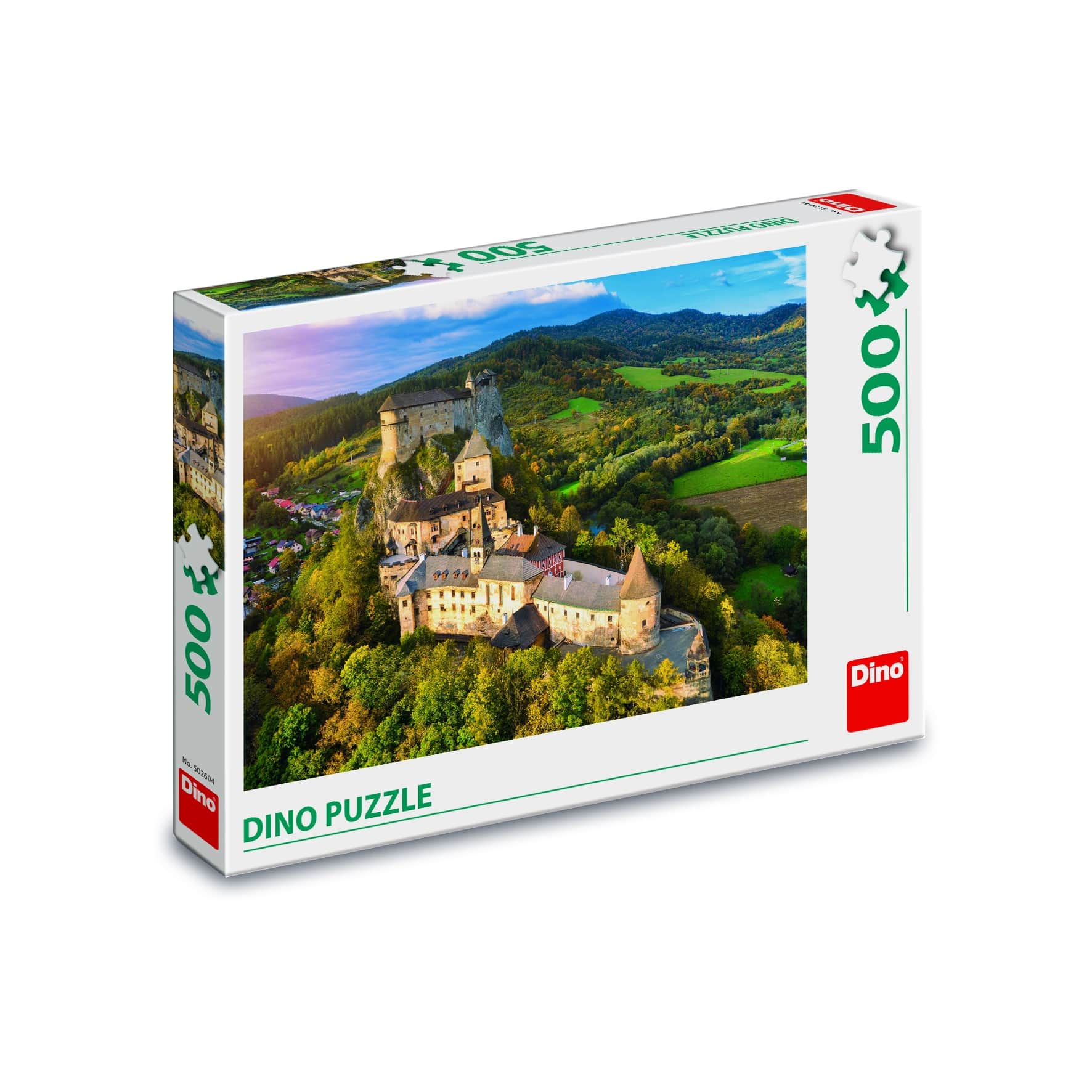 Pussel - Oravsky Castle, 500 bitar
