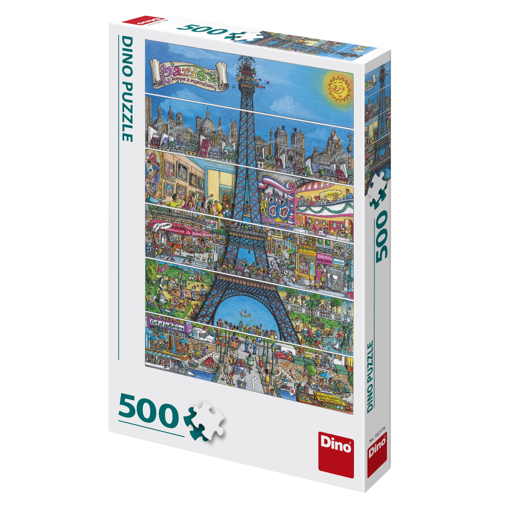 Pussel - Paris, France, 500 bitar