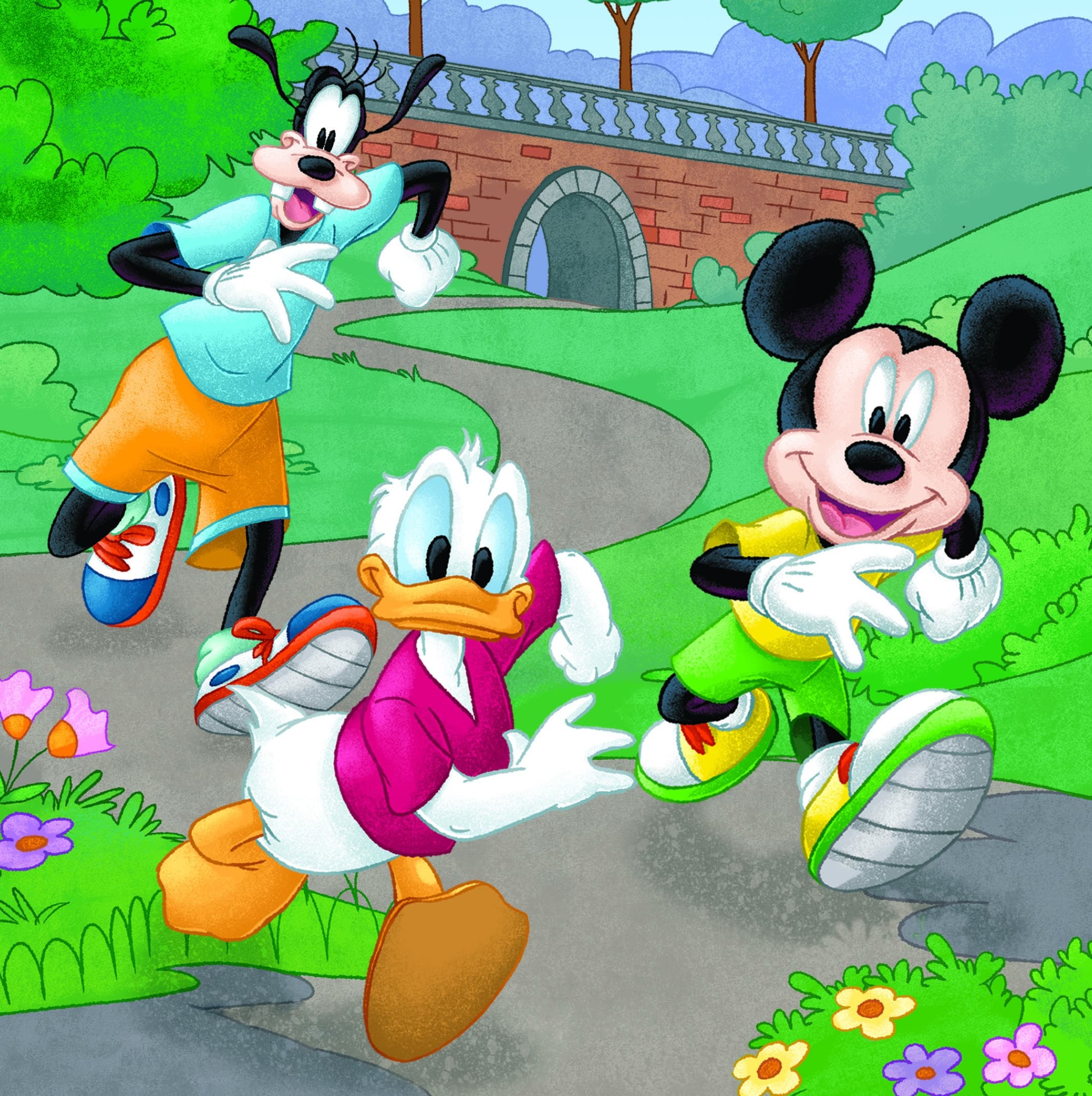 BarnPussel - 3 i 1 - Mickey, 55 bitar
