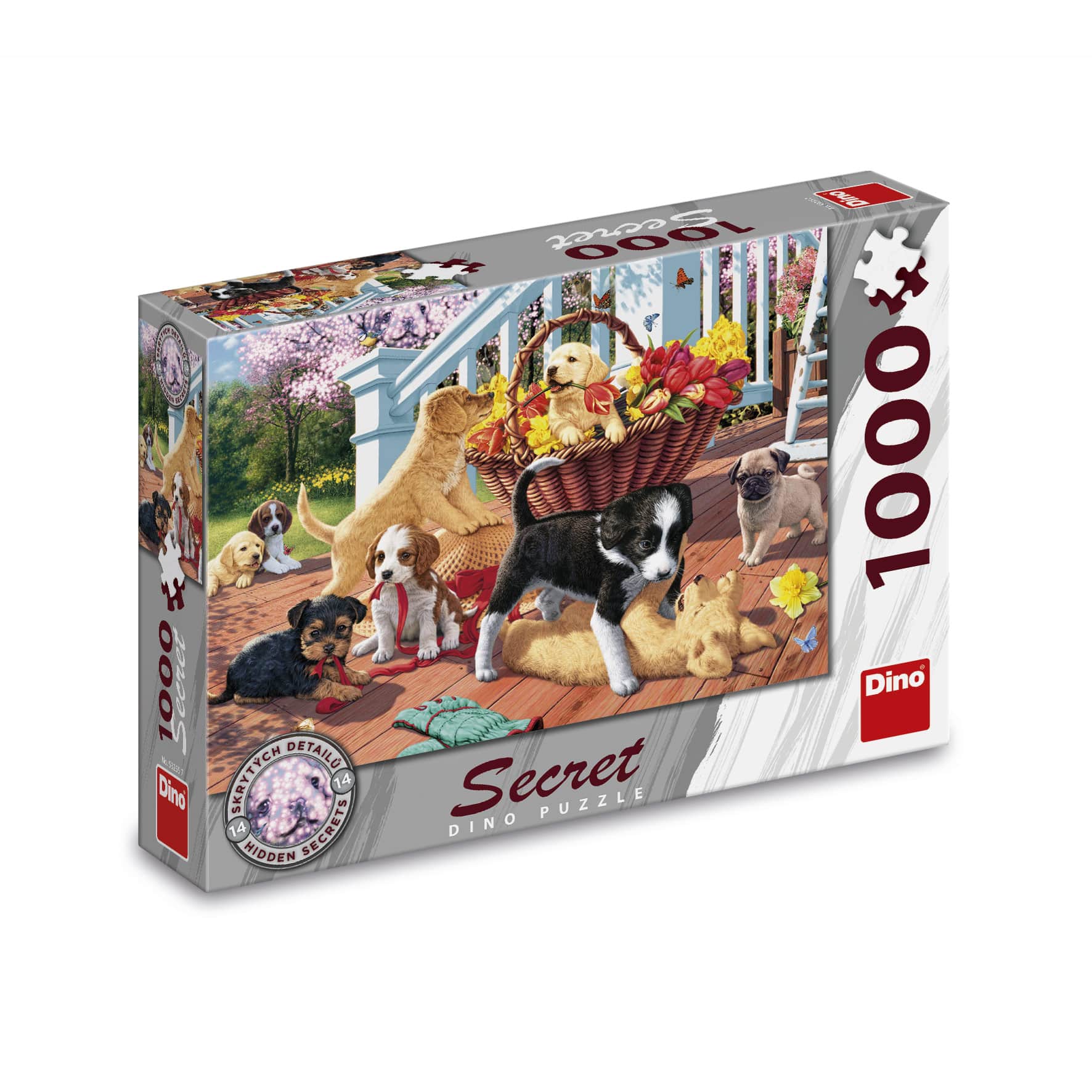 Pussel - Secret Puzzle - Puppie, 1000 bitar