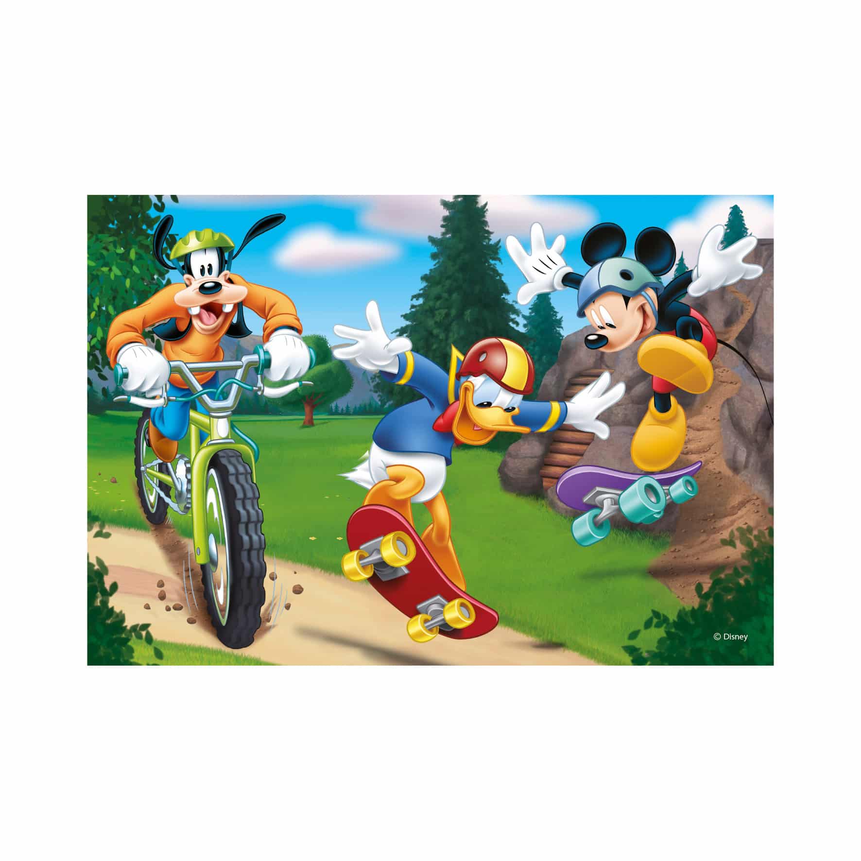 BarnPussel - 2 i 1 - Mickey, 77 bitar