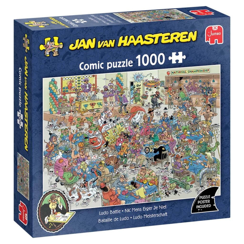 Jan Van Haasteren Pussel – Fia-Duellen 1000 bitar