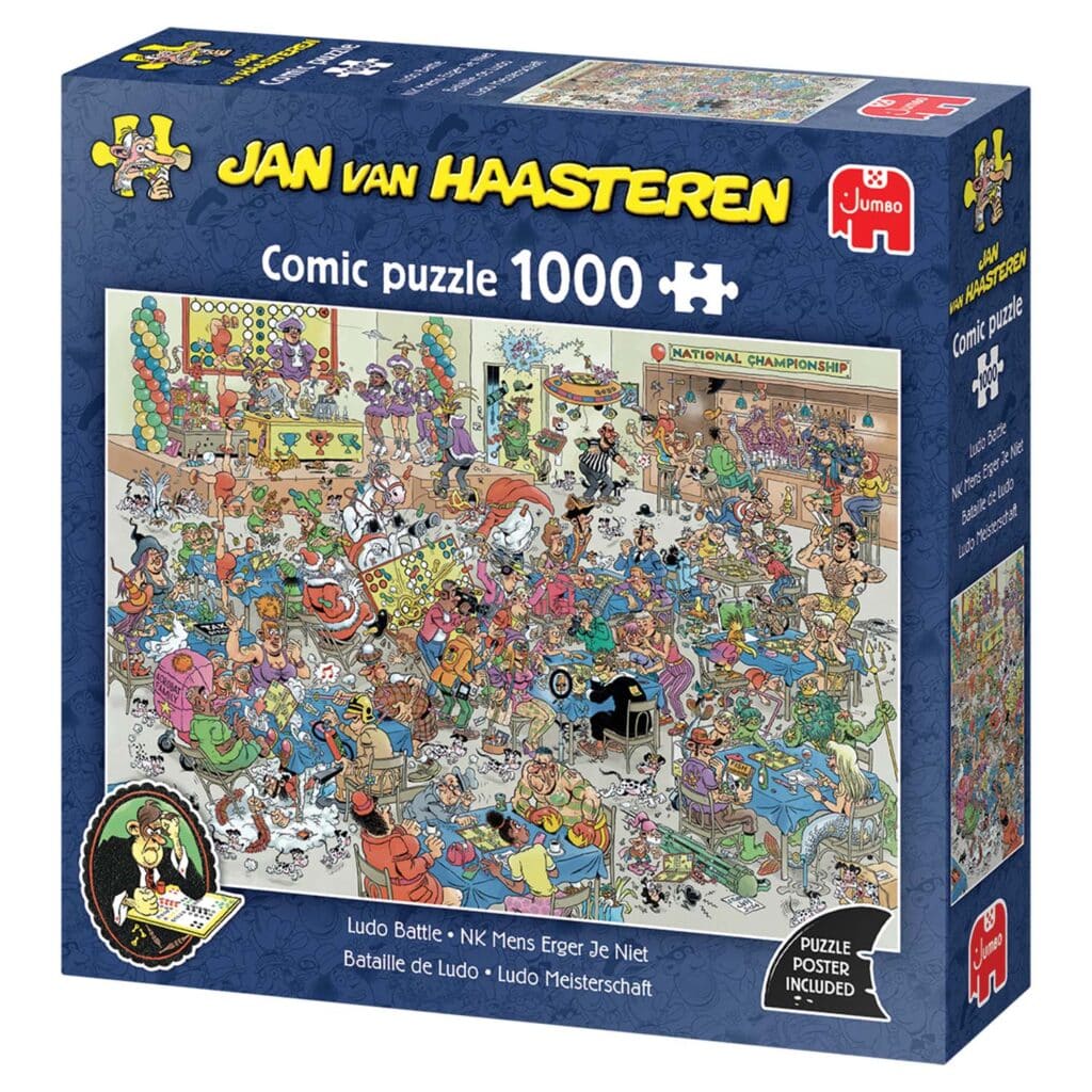 Jan Van Haasteren Pussel – Fia-Duellen 1000 bitar