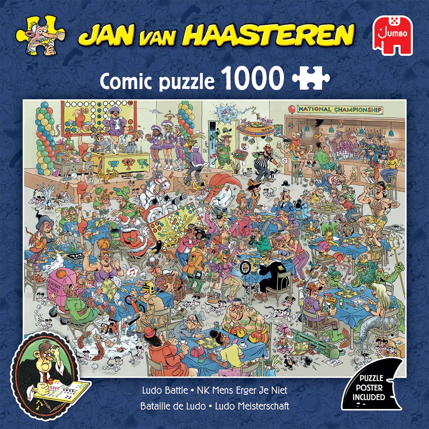 Pussel - JVH Ludo Battle, 1000 bitar