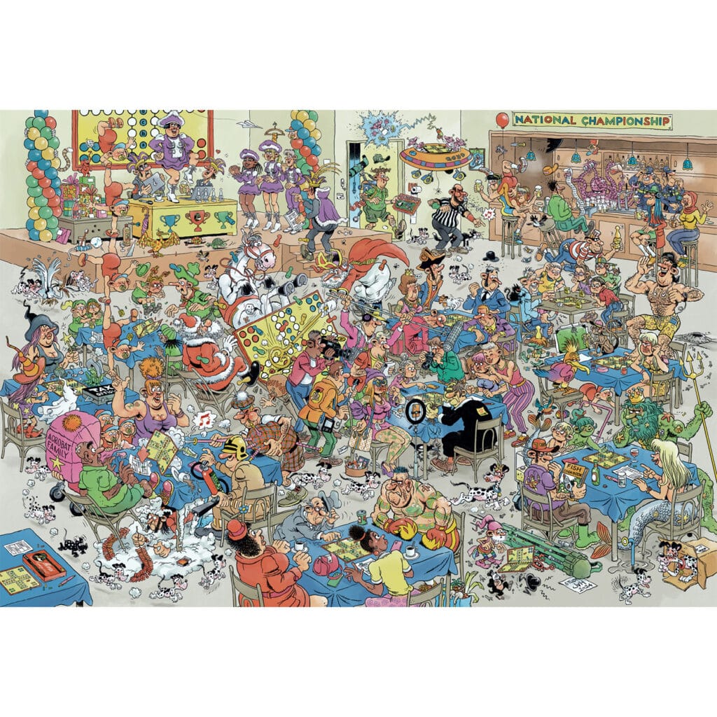Pussel – JVH Ludo Battle, 2000 bitar