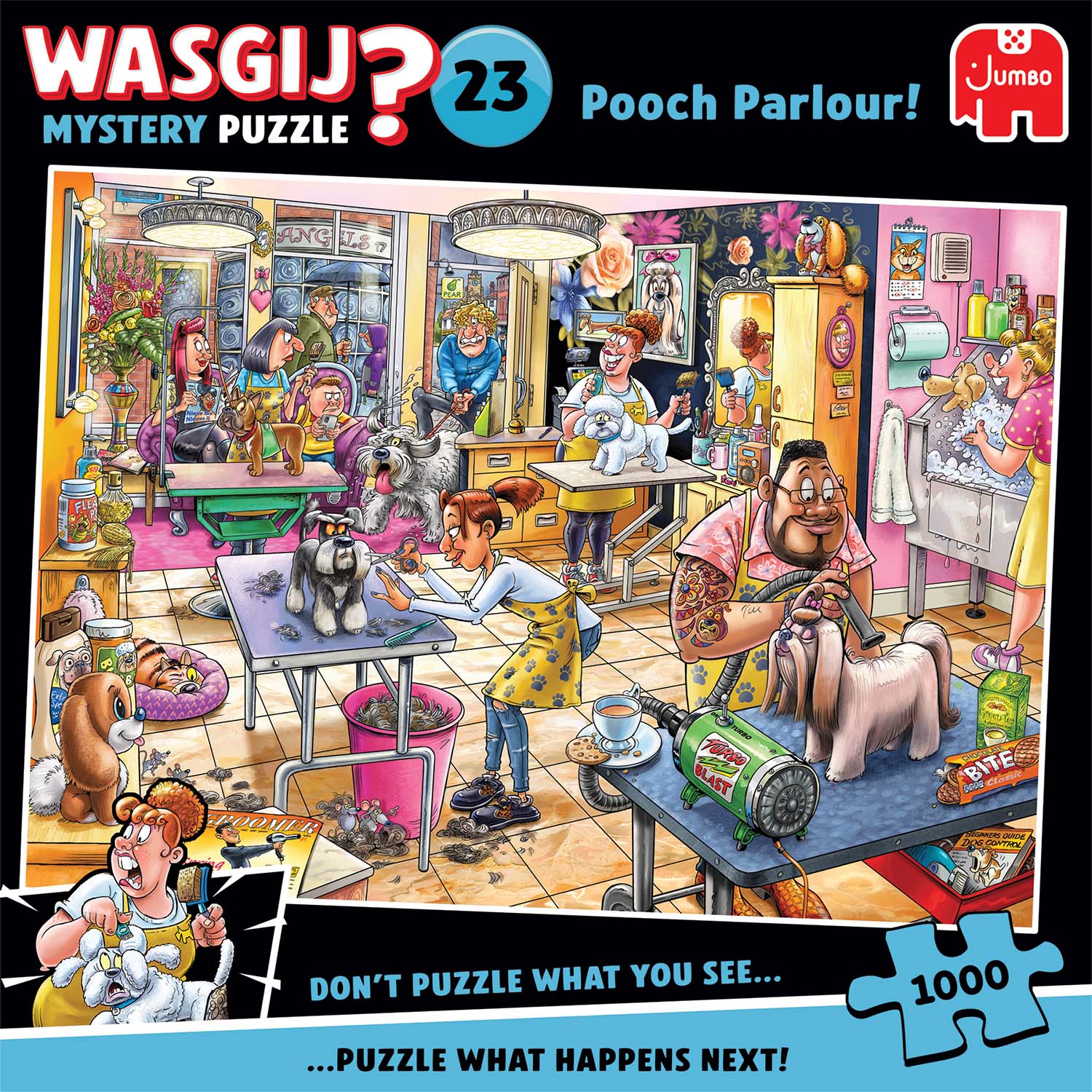 Pussel - Wasgij? 23, Pooch Parlour!