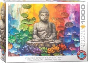Eurographics Pussel - Färgstark Buddha 1000 Bitar