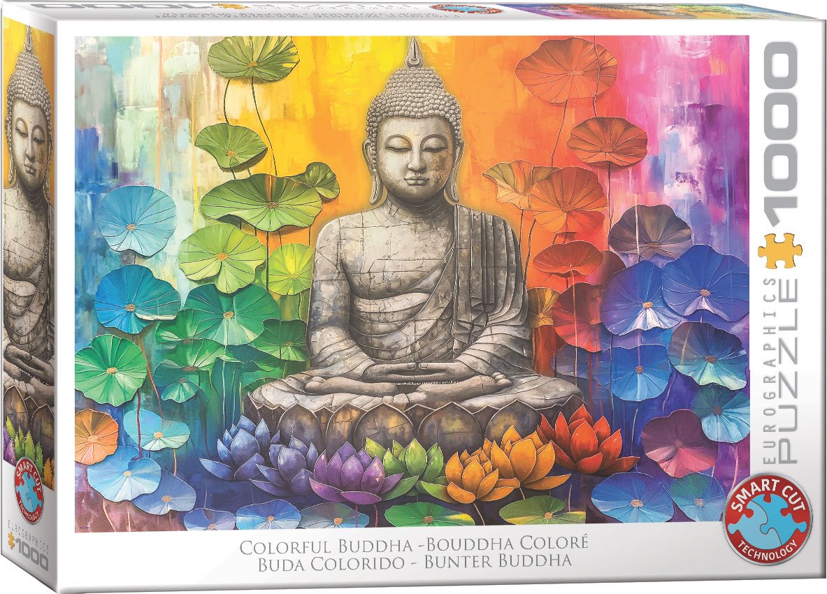 Eurographics Pussel - Färgstark Buddha 1000 Bitar