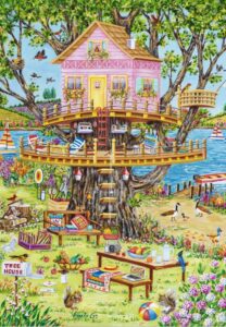 Pussel - Tree House 1000 Bitar