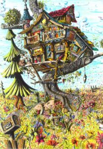 Pussel - The Treehouse 1000 Bitar