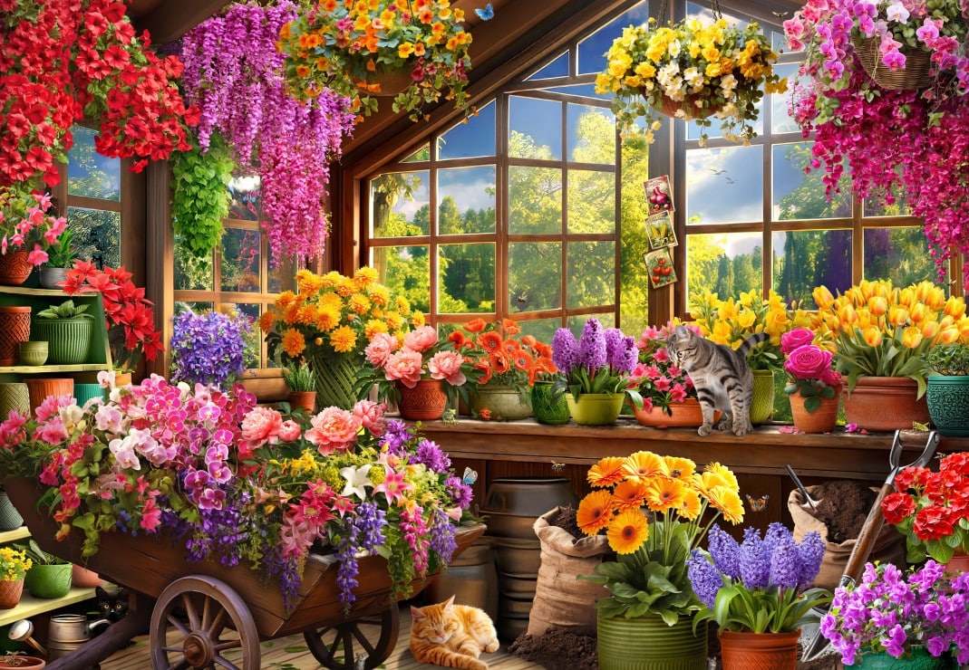 Pussel - Potting Shed 1000 Bitar