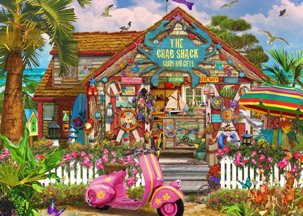 Pussel - The Crab Shack Gifts,500 Bitar