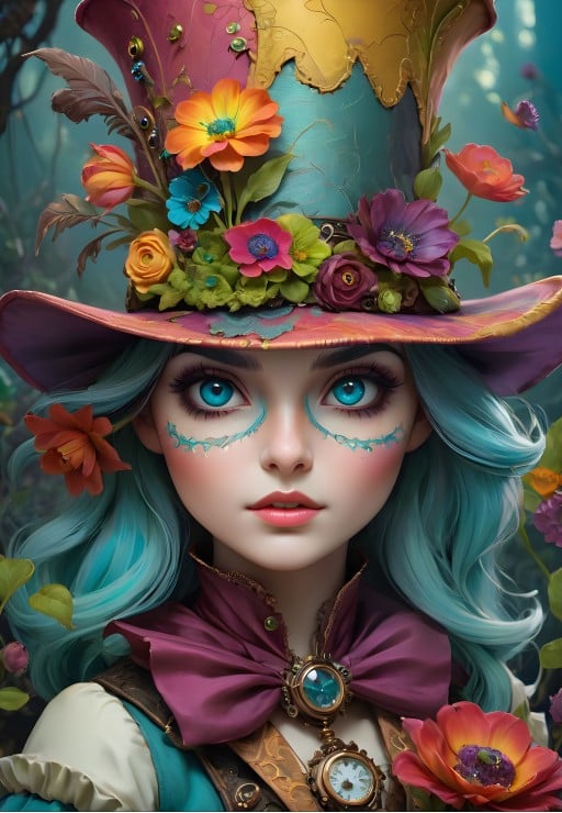 Pussel - Lady with a Hat 1000 Bitar