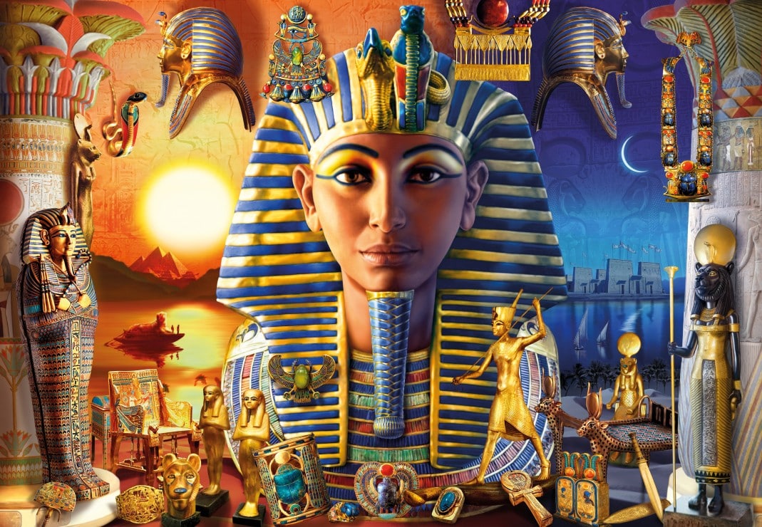 Pussel - Egyptian Treasures 1000 Bitar