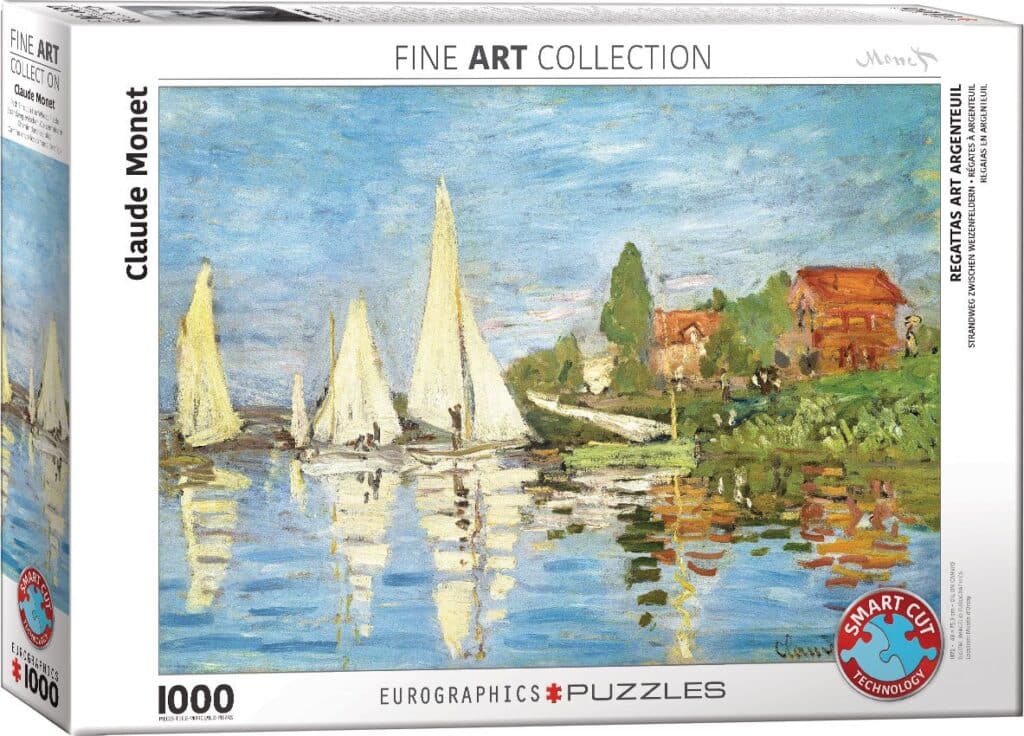 Pussel – Claude Monet – Regattas at Argenteui 1000 Bitar