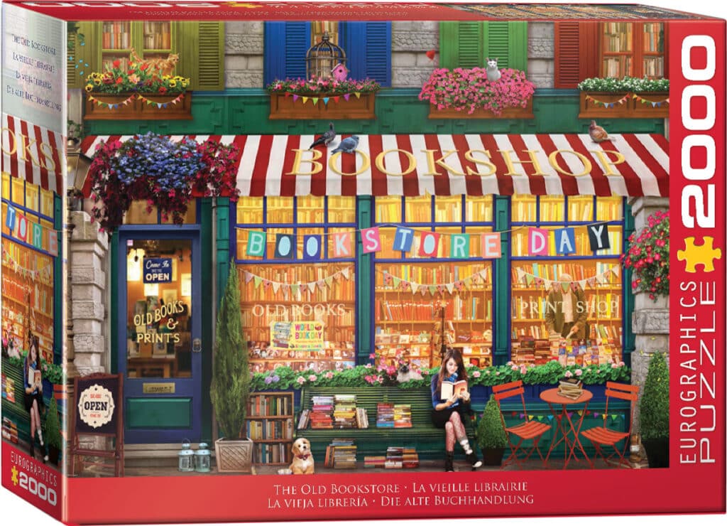 Pussel – The Old Bookstore by ArtbeatSt 2000 Bitar