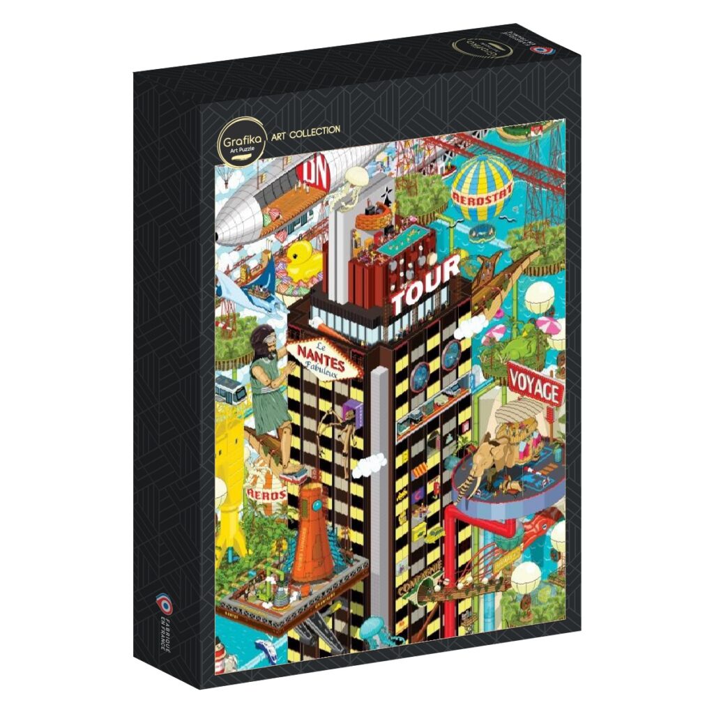 Pussel – Nantes – The Tower 1000 Bitar