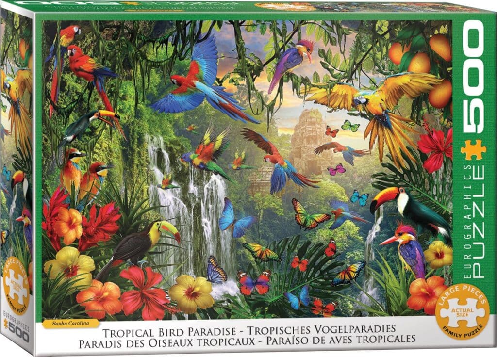 Pussel – XXL Pieces – Tropical Paradise by SCarolina 500 Bitar
