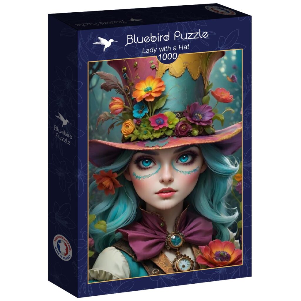 Pussel – Lady with a Hat 1000 Bitar