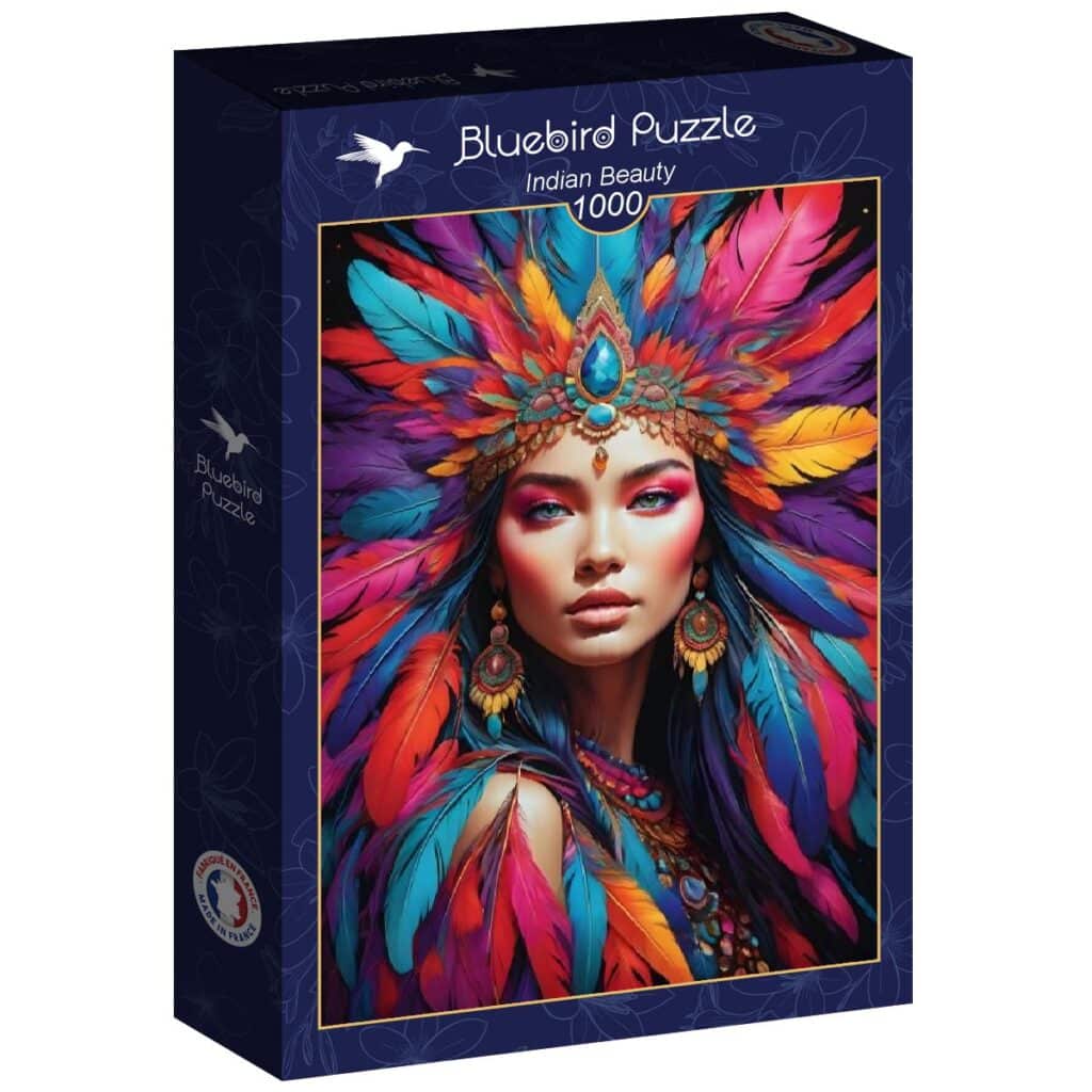 Pussel – Indian Beauty 1000 Bitar
