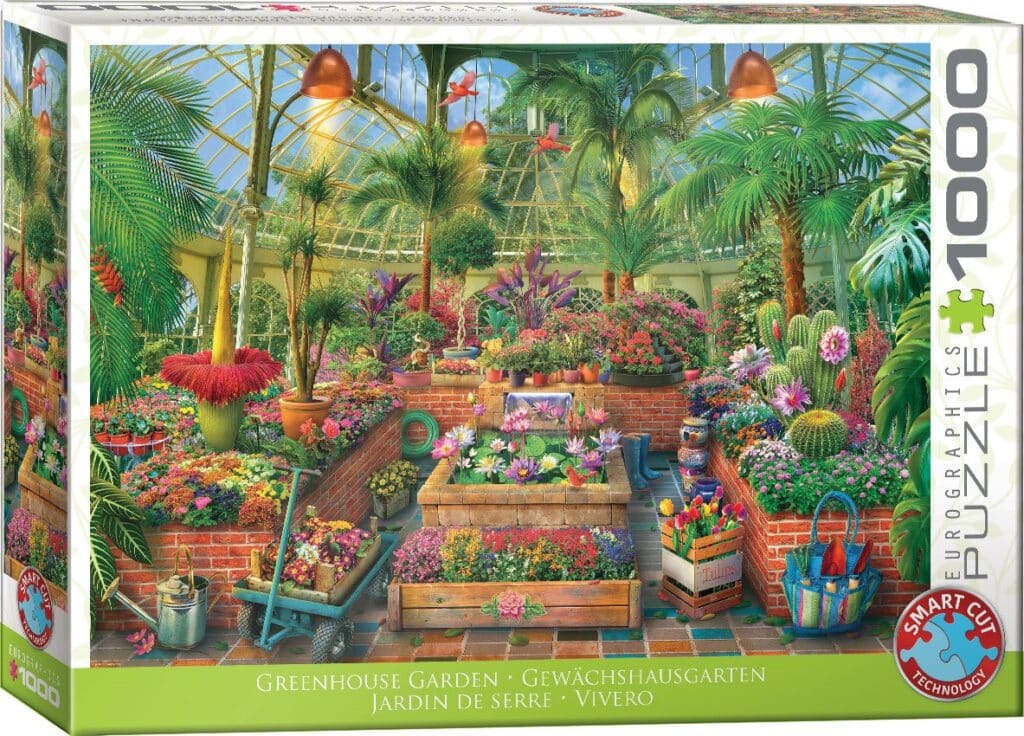 Pussel – Greenhouse Garden by Eduard 1000 Bitar