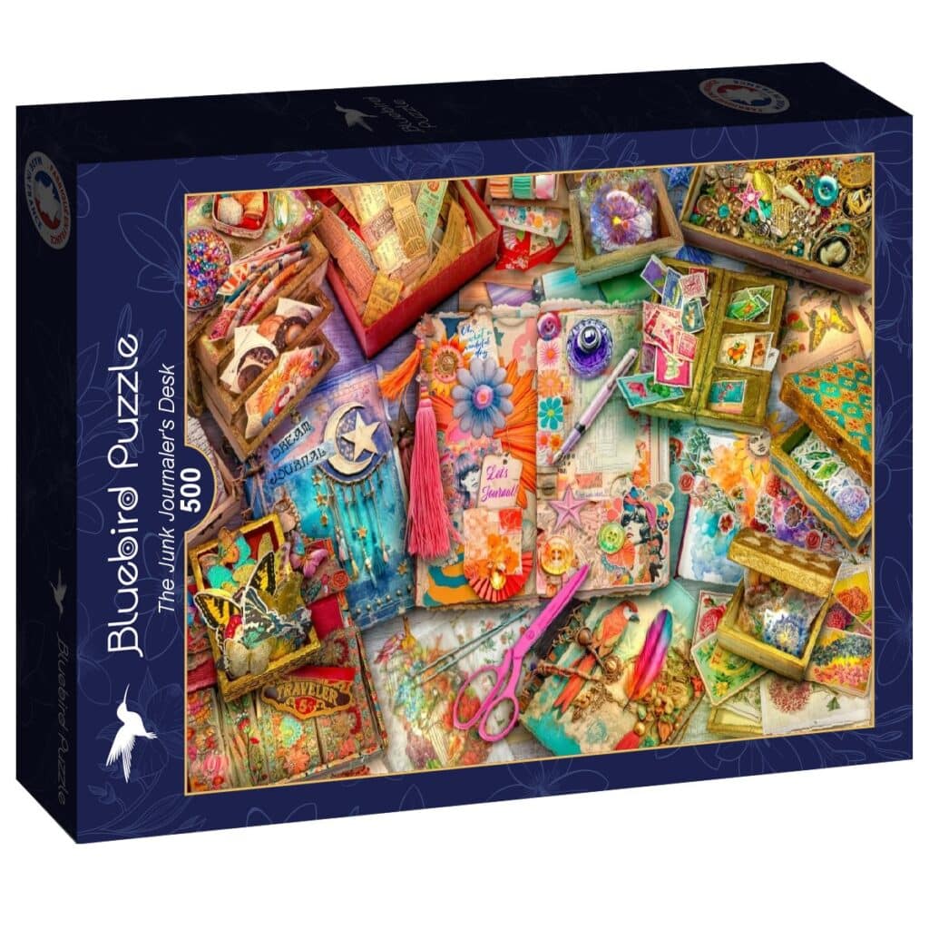 Pussel – The Junk Journaler’s Desk,500 Bitar
