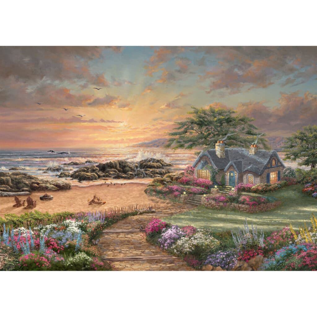 Pussel – Seaside Cottage 1000 bitar