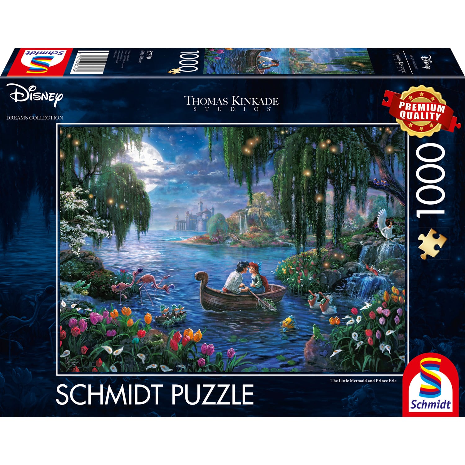 Pussel - Disney, Den lilla sjöjungfrun, 1000 bitar