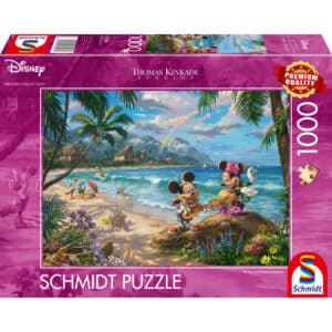 Pussel - Disney, Mimmi & Musse pigg på hawaii 1000 bitar
