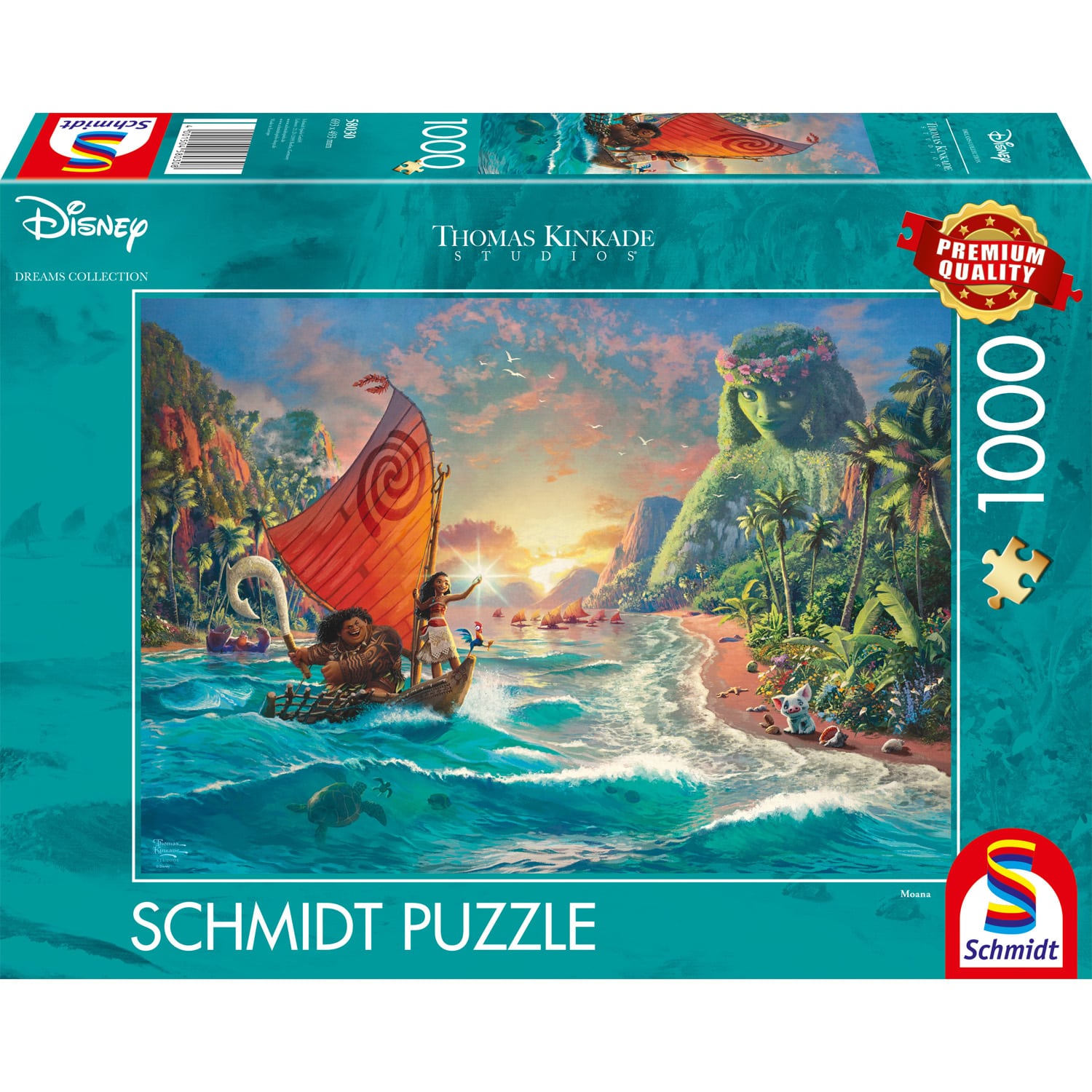 Pussel - Disney, Vaiana, Moana 1000 bitar