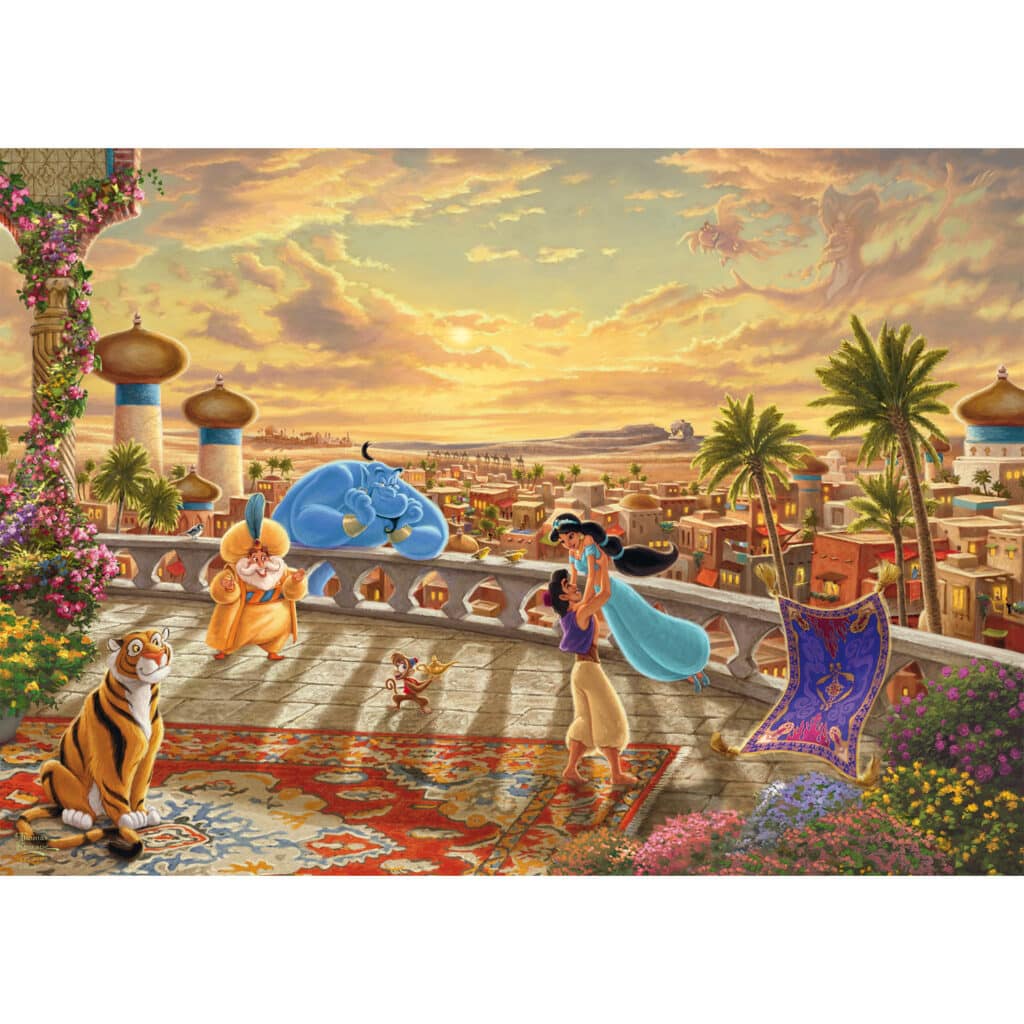 Schmidt Pussel – Disney: Jasmine dansar i ökensolen 1000 bitar