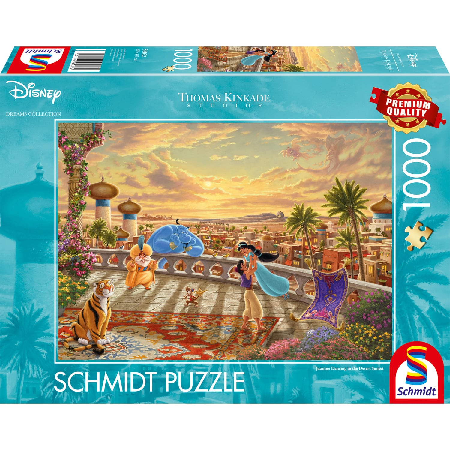 Pussel - Disney, Jasmine dansar i ökensolen 1000 bitar