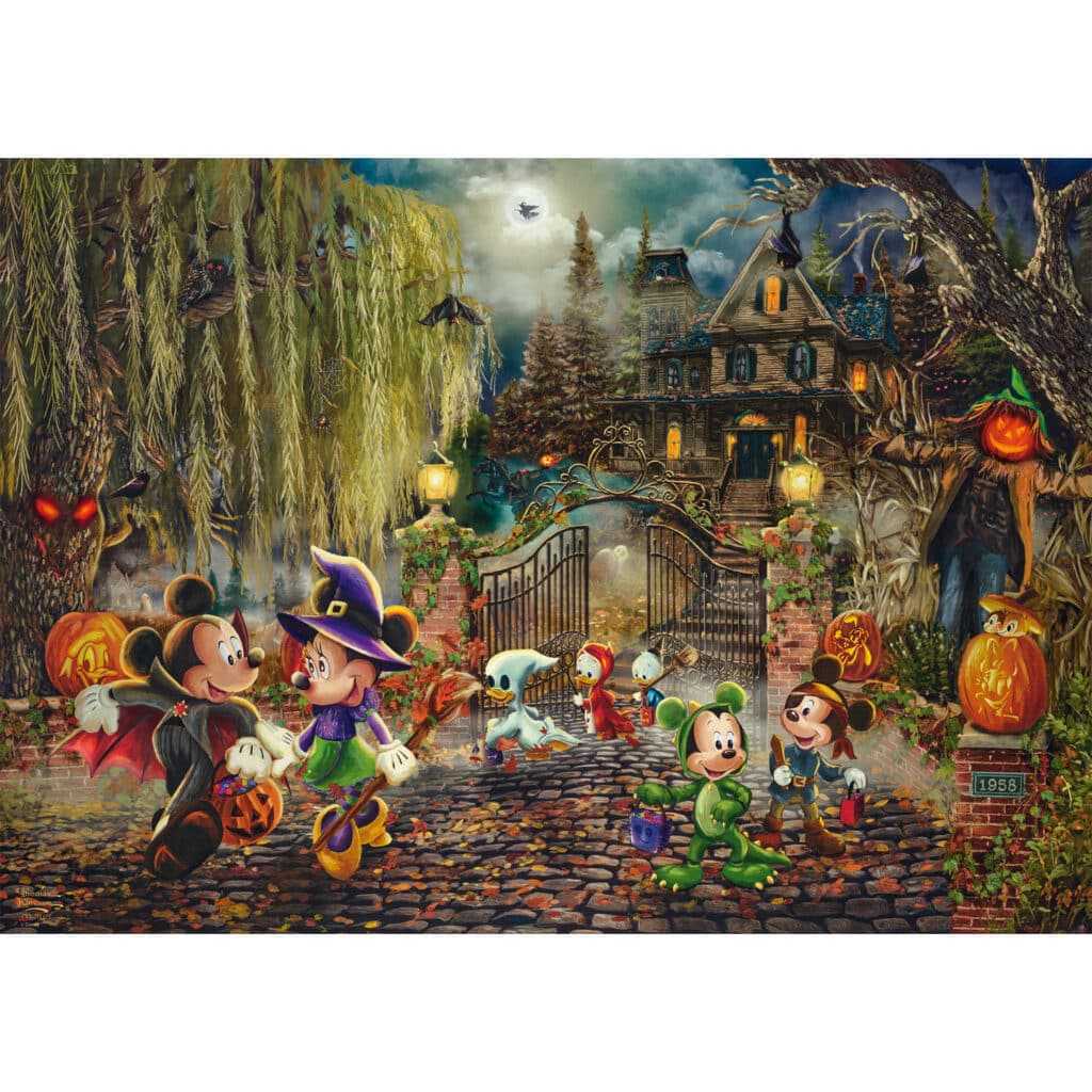Pussel – Disney, Musse pigg & Mimmi Halloween 1000 bitar