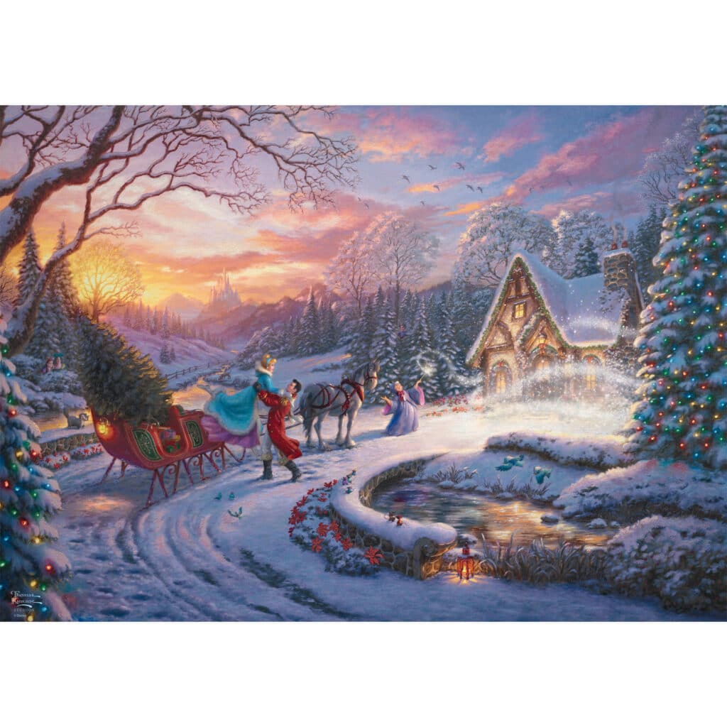Schmidt Pussel – Disney: Askungen, Hem till Jul 1000 bitar