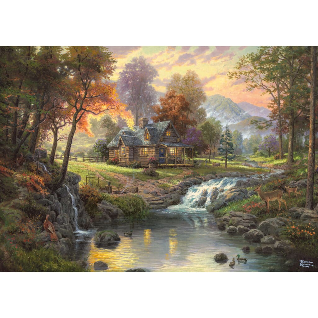 Pussel – Mountain Retreat, 1000 bitar