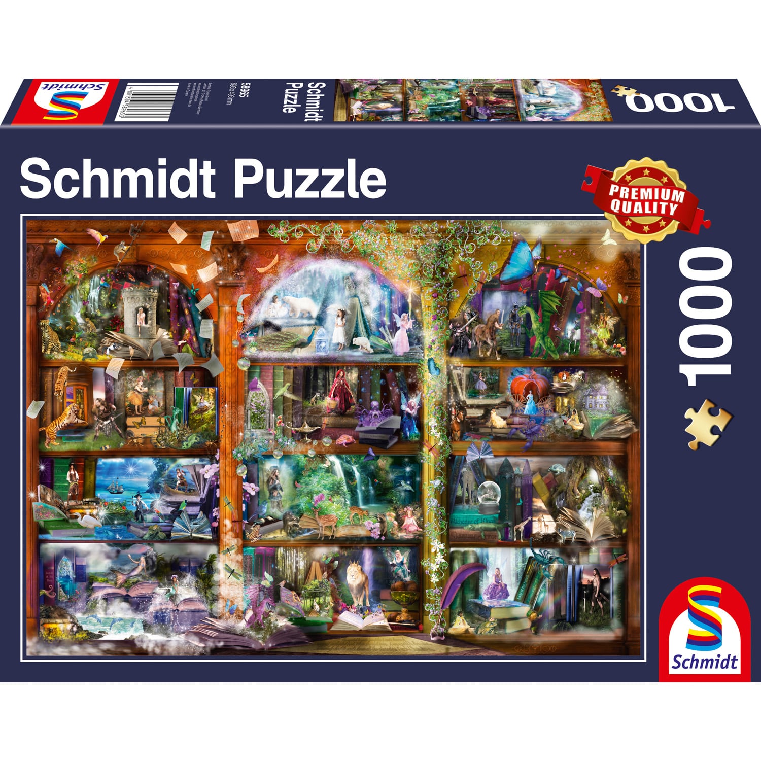 Pussel - Fairytale magic 1000 bitar