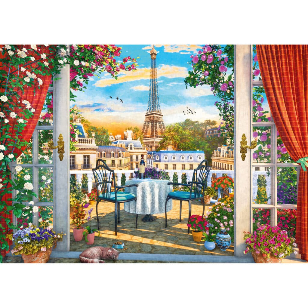 Schmidt Pussel – En terrass i Paris 1000 bitar
