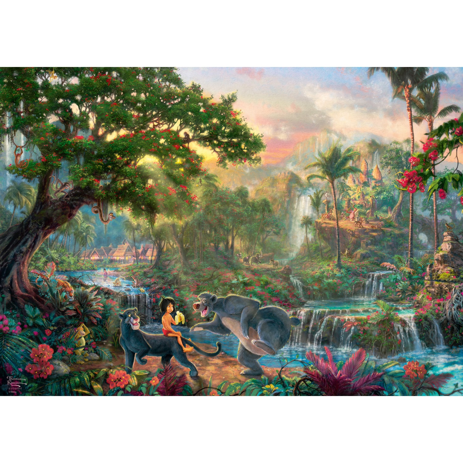 Schmidt Puslespil – Disney: Junglebogen 1000 brikker