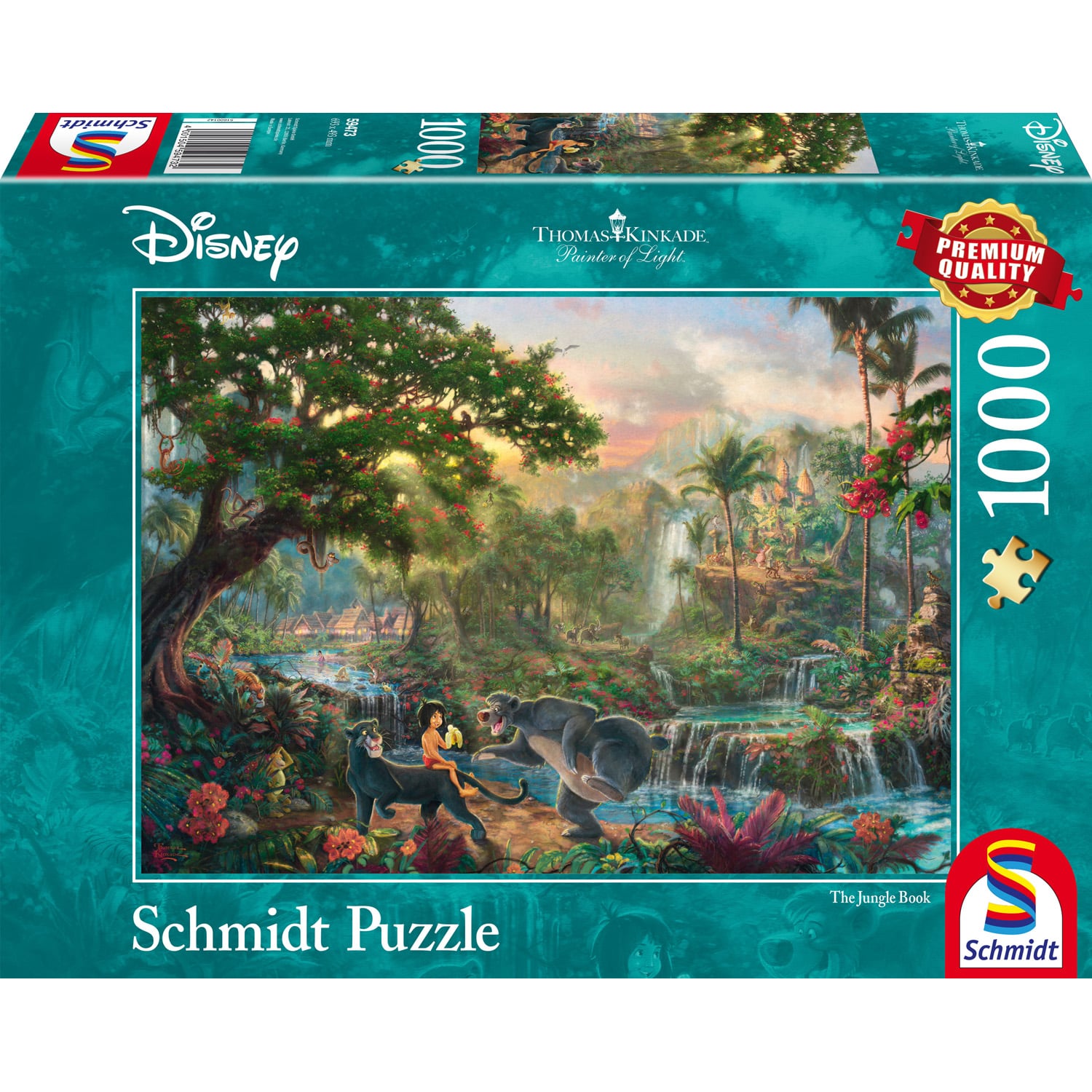 Pussel - Disney Djungelboken 1000 bitar