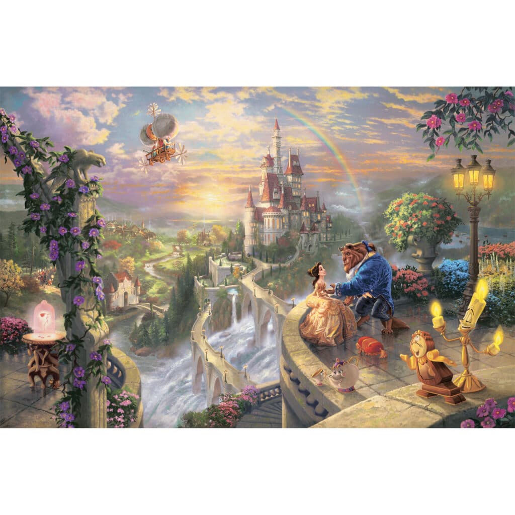 Pussel – Disney, Skönheten och odjuret 1000 bitar