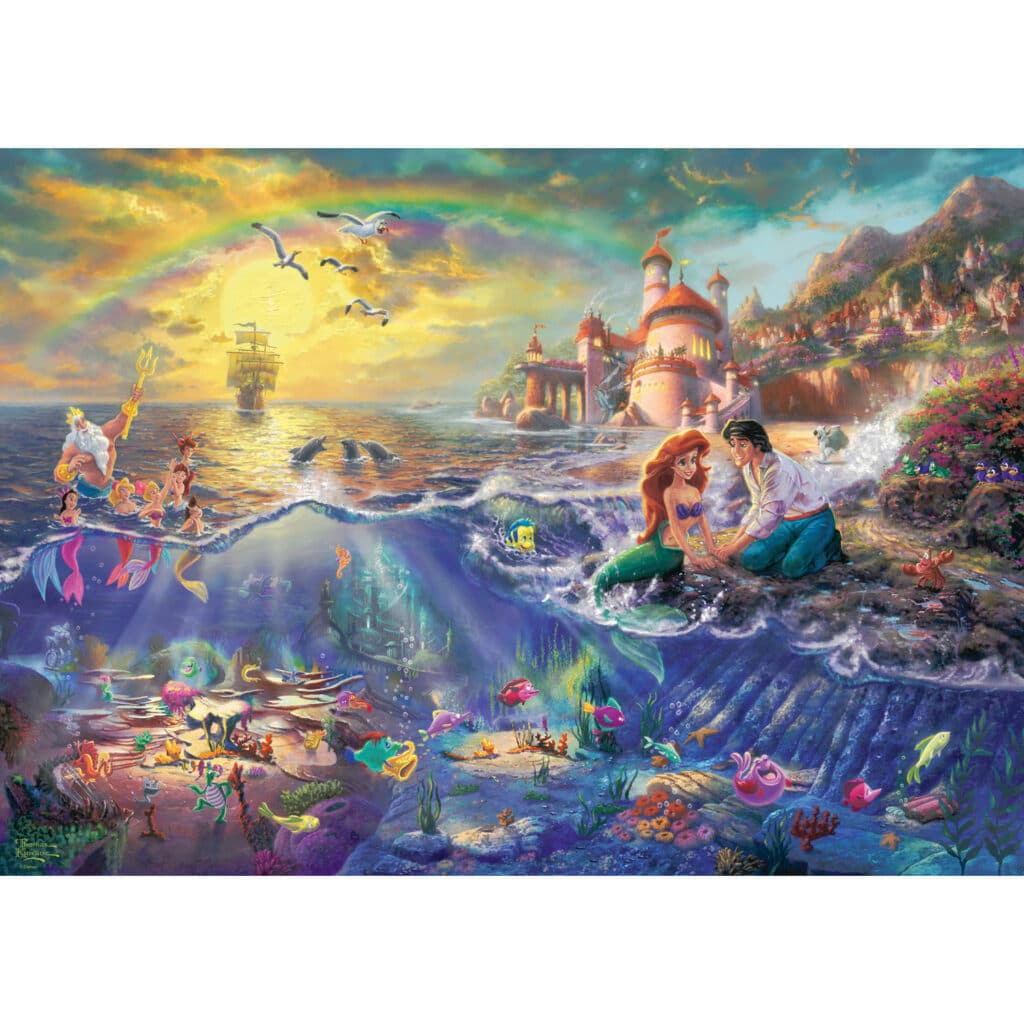 Pussel – Disney Den lilla sjöjungfrun, Ariel, 1000 bitar