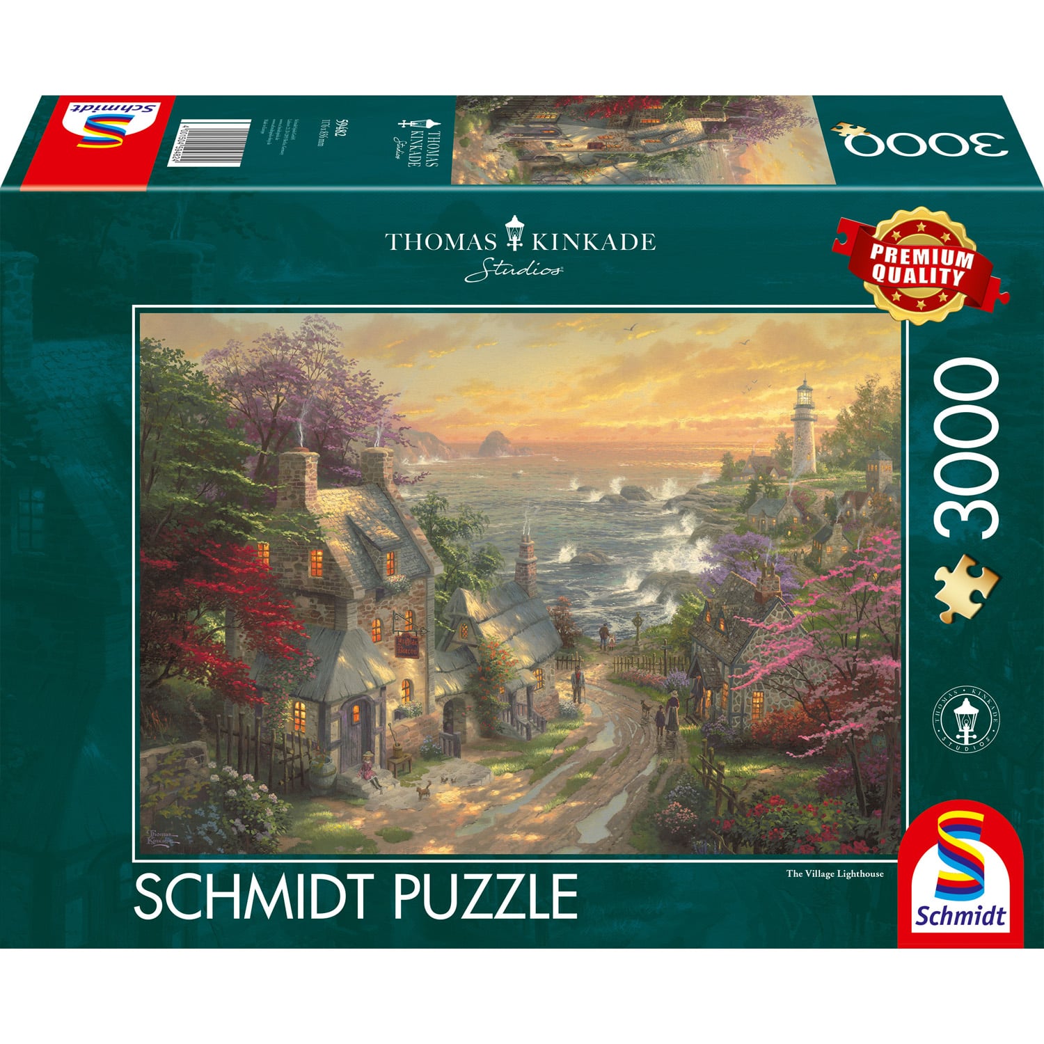 Pussel - The Village Lighthouse, 3000 bitar