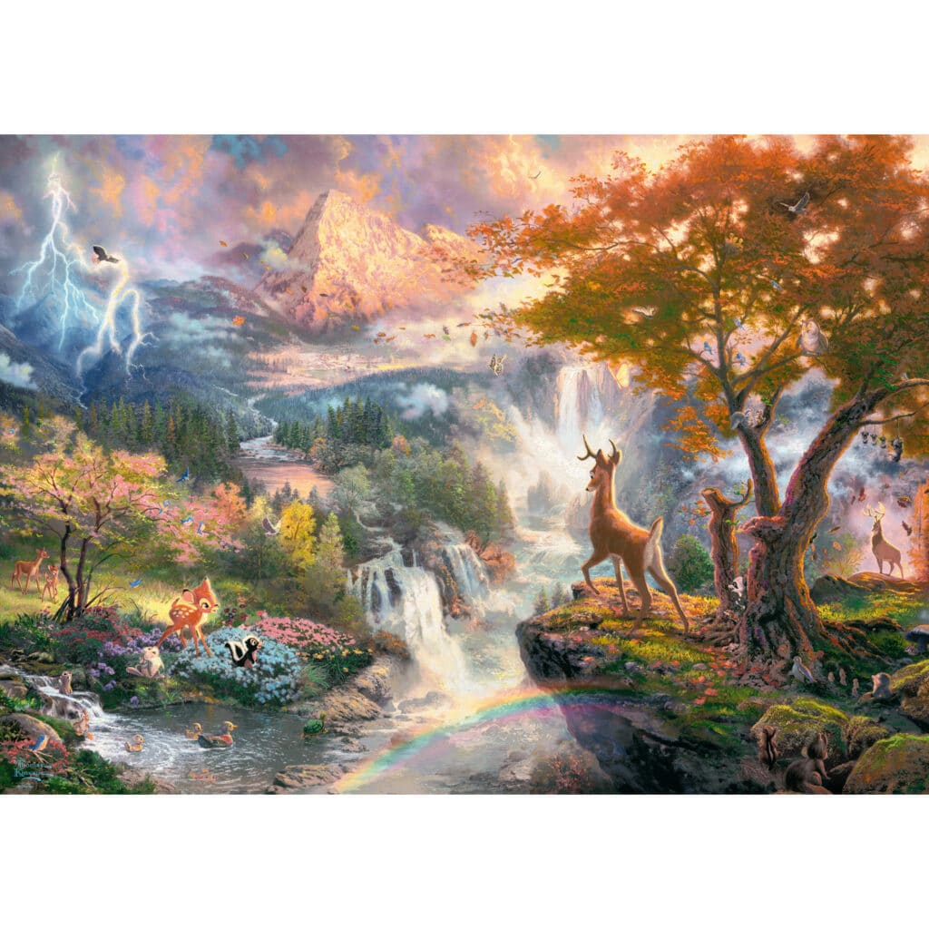 Pussel – Disney, Bambi, 1000 bitar