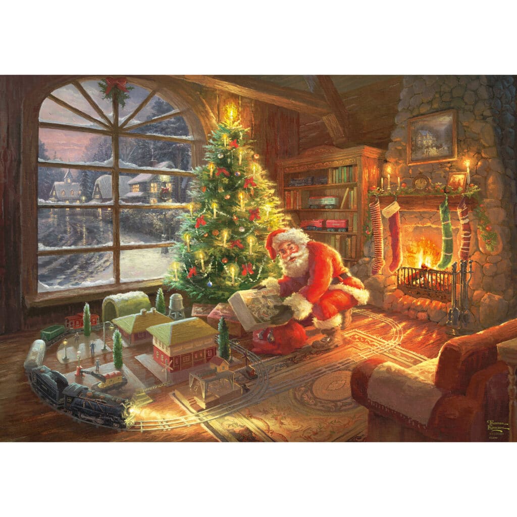 Pussel – Santa Claus is here!, Limited Edition, 1000 bitar