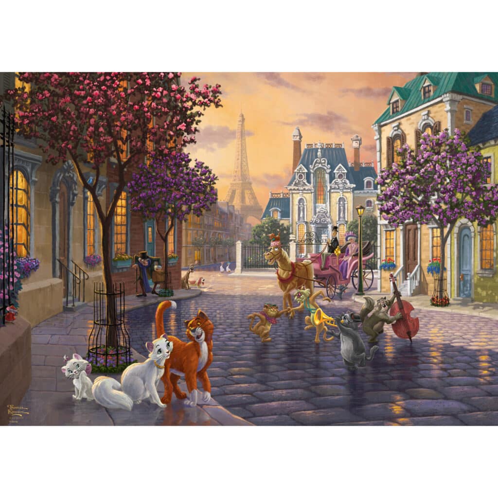 Pussel – Disney, The Aristocats 1000 bitar