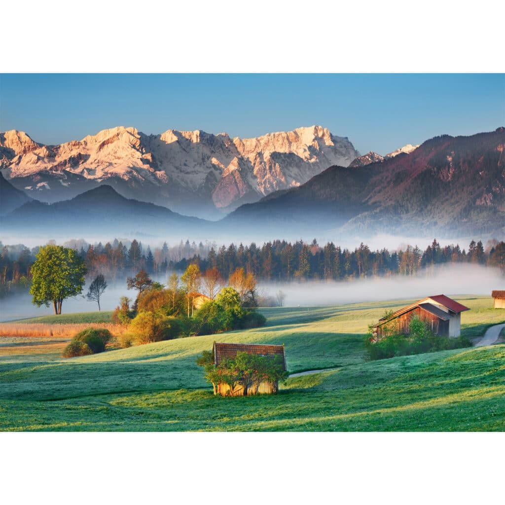Pussel – Garmisch Partenkirchen, Murnauer Moos bitar