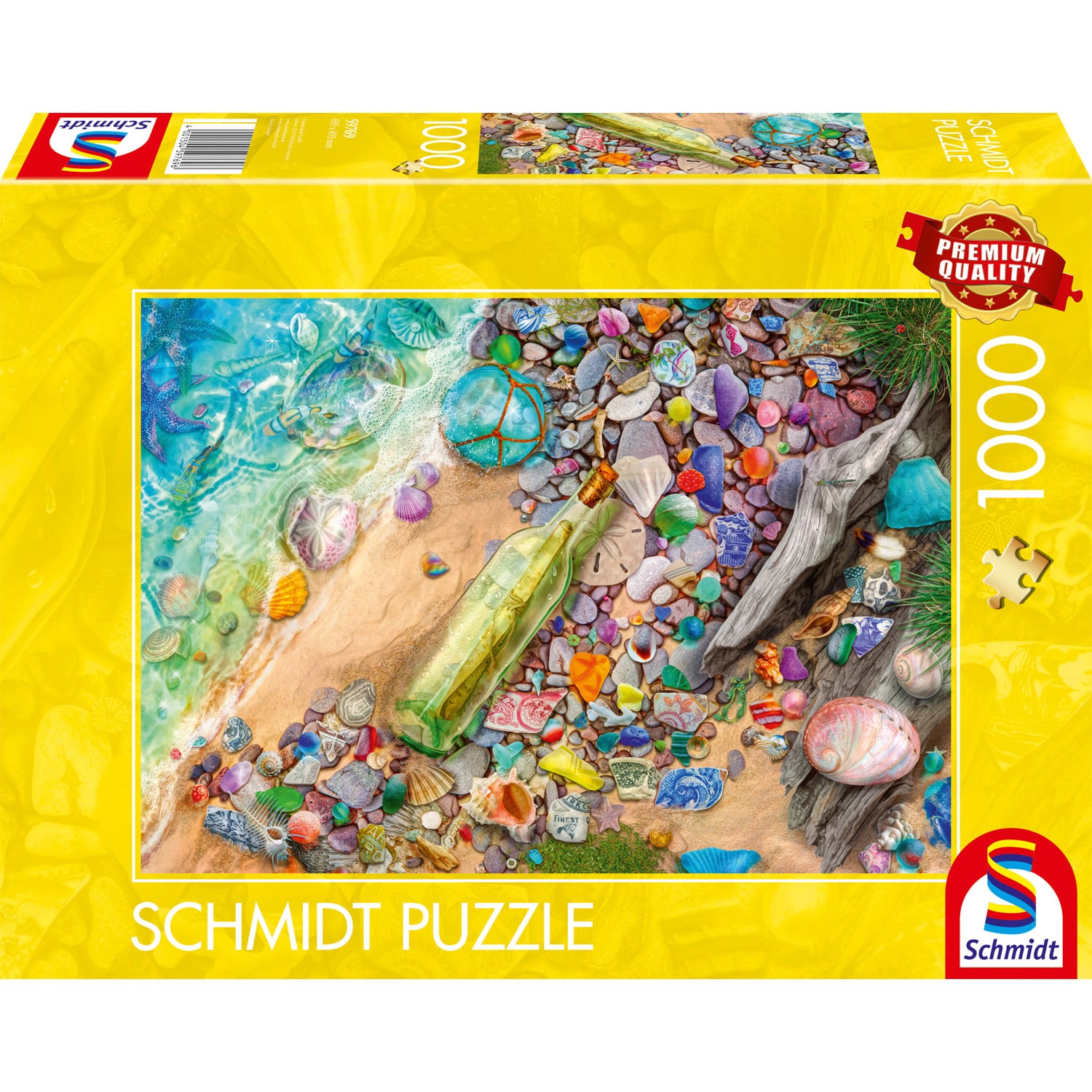 Pussel - Beach treasures 1000 bitar