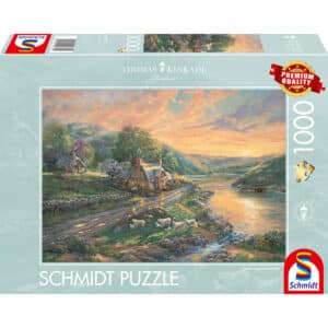 Pussel - Daybreak at Emerald Valley, 1000 bitar