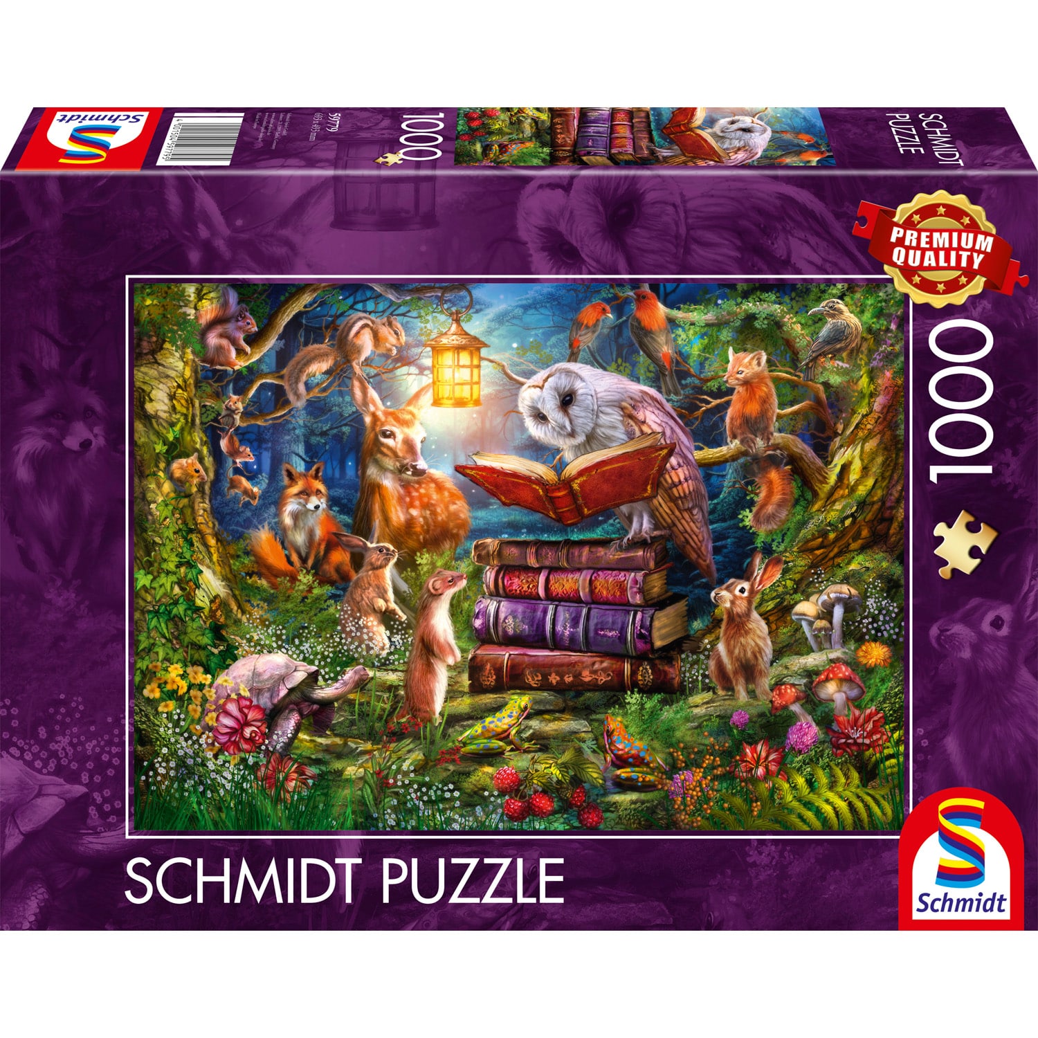 Pussel - Bedtime stories in the woods 1000 bitar