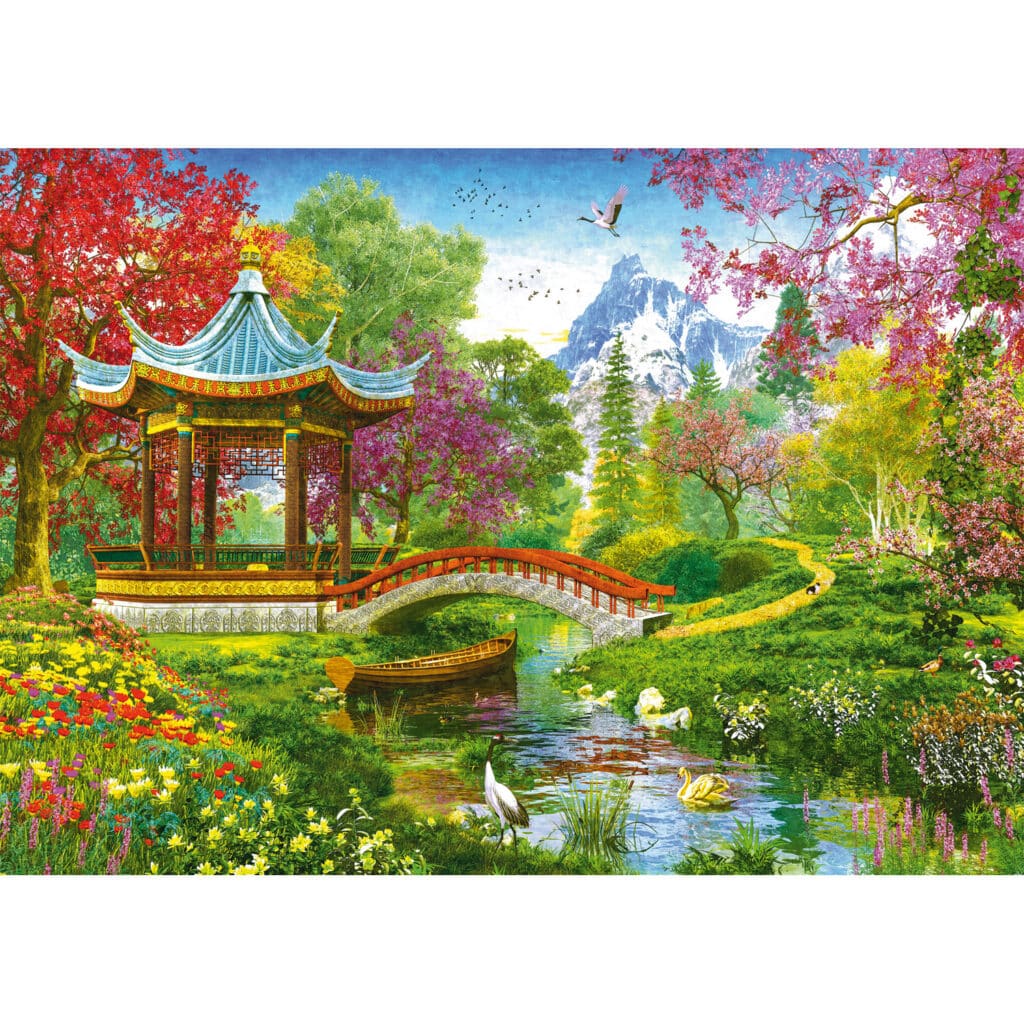Pussel – Japanese garden 1000 bitar